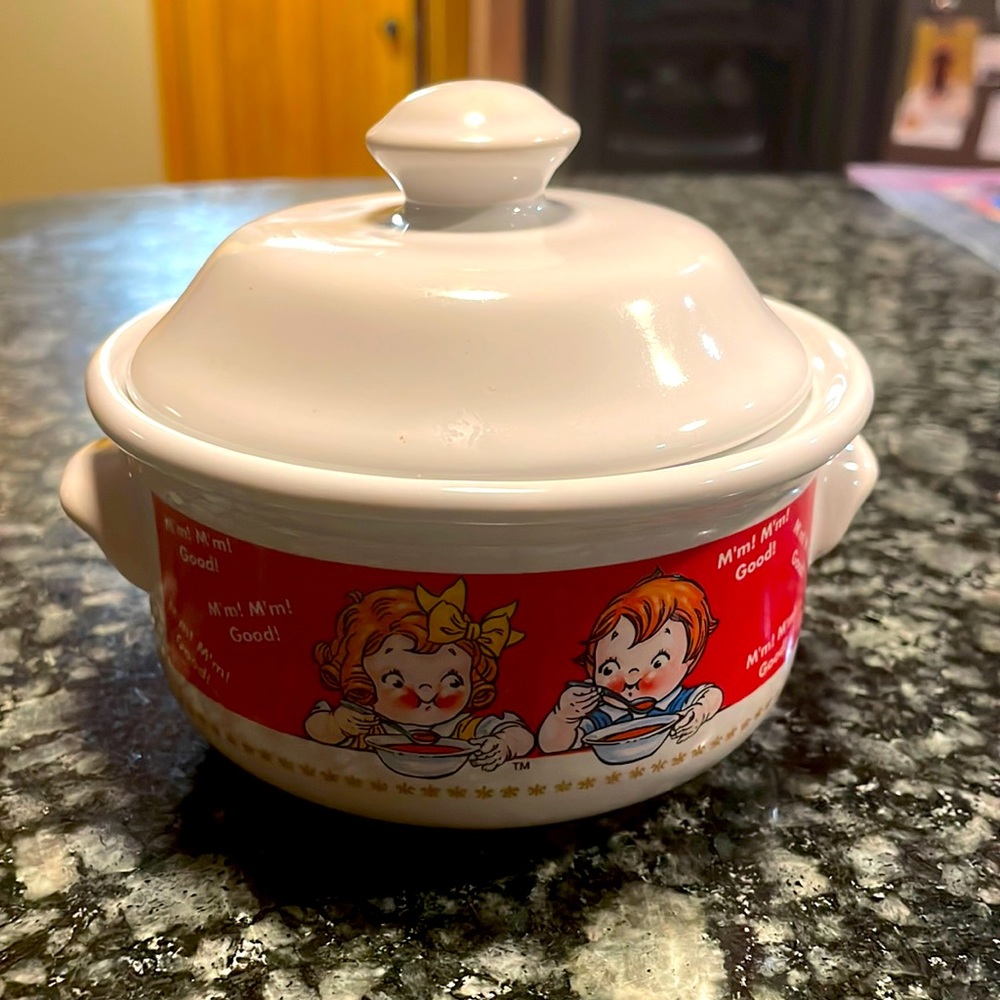 Campbell’s Soup‎ covered bowl circa 1998